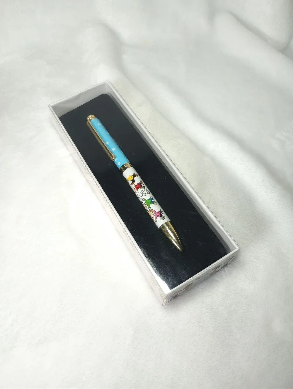 Peanuts Collectible Writing Pen New In Box Graphique Charlie Brown Snoopy Linus